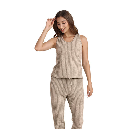 VRCÔMFY Women's 3-Piece Knit Loungewear Set